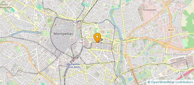 localisation de l'entreprise ASSOCIATION DU CHARIOT à MONTPELLIER