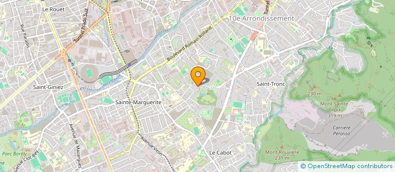 localisation de l'entreprise ASSOCIATION DU CHAT LIBRE à MARSEILLE