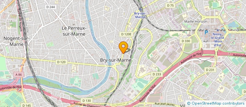 localisation de l'entreprise ASSOCIATION DU CHATEAU DE CADRIEU  BRY-SUR-MARNE