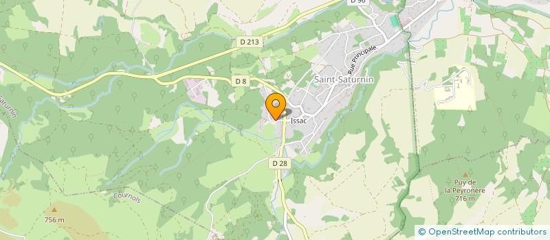 localisation de l'entreprise ASSOCIATION DU CHATEAU DE ST SATURNIN à SAINT-SATURNIN