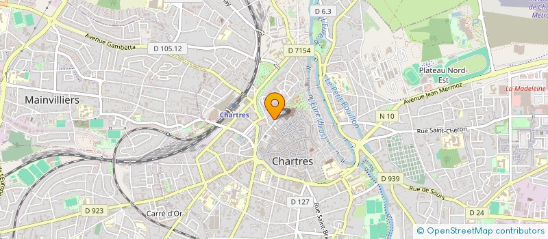 localisation de l'entreprise ASSOCIATION DU CHATELET à CHARTRES