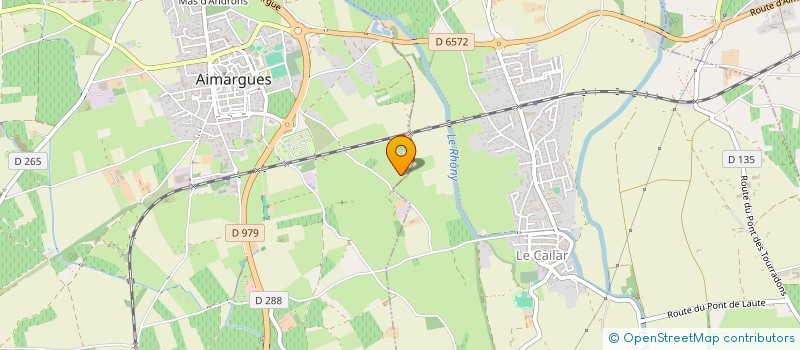 localisation de l'entreprise ASSOCIATION DU CHEVAL BLANC  AIMARGUES