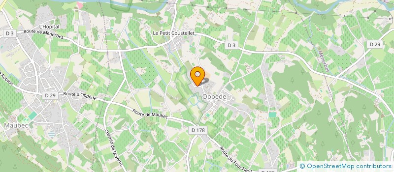 localisation de l'entreprise ASSOCIATION DU CLOS DES POULIVETS  OPPEDE