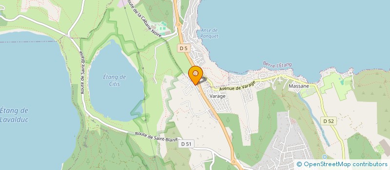 localisation de l'entreprise ASSOCIATION DU COMITE COMMUNAL DES FEUX DE FORETS DE SAINT MITRE LES REMPARTS  SAINT-MITRE-LES-REMPARTS