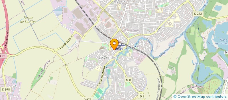 localisation de l'entreprise ASSOCIATION DU COMITE DE JUMELAGE LE CENDRE MURCA  LE CENDRE