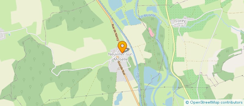 localisation de l'entreprise ASSOCIATION DU COMITE DES FETES DE NEUVILLER SUR MOSELLE  NEUVILLER-SUR-MOSELLE