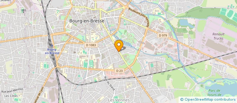 localisation de l'entreprise ASSOCIATION DU COMITE DES UTILISATEURS DU 148 à BOURG-EN-BRESSE