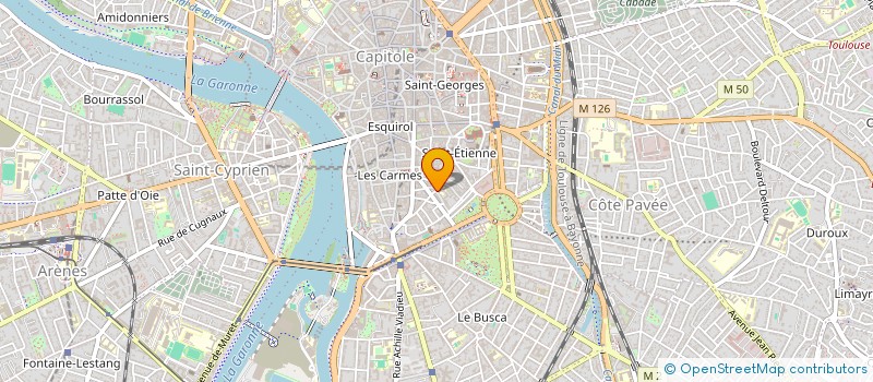 localisation de l'entreprise ASSOCIATION DU COMMINGES  TOULOUSE