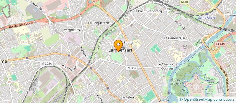 localisation de l'entreprise ASSOCIATION DU CONSEIL DES JEUNES DE LAMBERSART à LAMBERSART