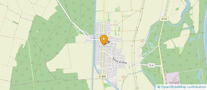 localisation de l'entreprise ASSOCIATION DU CONSEIL MUNICIPAL DES JEUNES ET DES ENFANTS DE KUNHEIM  KUNHEIM