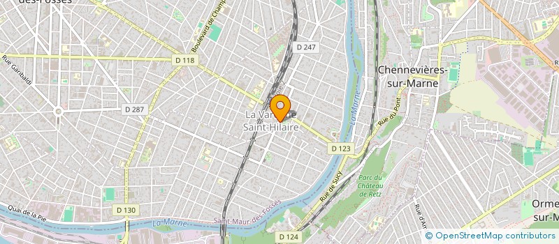 localisation de l'entreprise ASSOCIATION DU COTE DE LA VARENNE à SAINT-MAUR-DES-FOSSES