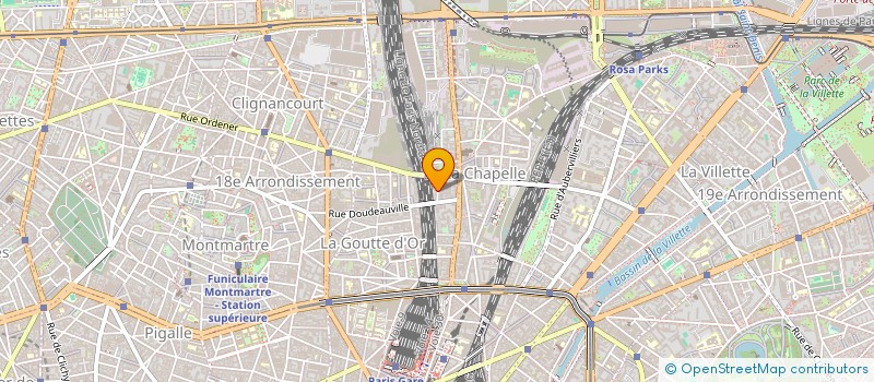 localisation de l'entreprise ASSOCIATION DU DEVELOPPEMENT DE L'ARCHITECTURE ET DE L'URBANISME A RISQUE MINIMAL  PARIS