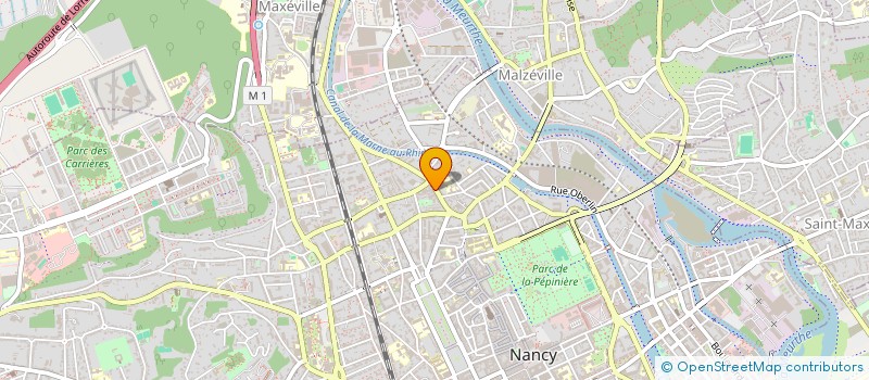 localisation de l'entreprise ASSOCIATION DU FAUBOURG DES III MAISONS  NANCY