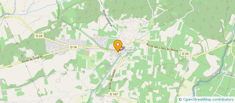 localisation de l'entreprise ASSOCIATION DU FESTIVAL DE TAULIGNAN  TAULIGNAN