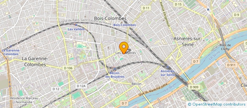 localisation de l'entreprise ASSOCIATION DU FIGUEIRAS (SANTO ANTAO - CAP-VERT) EN FRANCE  ASNIERES-SUR-SEINE