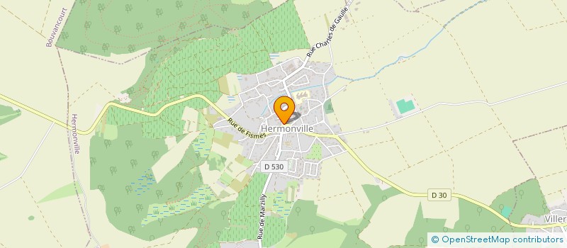 localisation de l'entreprise ASSOCIATION DU FORT DE SAINT-THIERRY  POUILLON