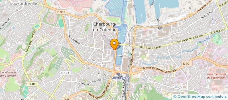 localisation de l'entreprise ASSOCIATION DU FOSSE  CHERBOURG-EN-COTENTIN