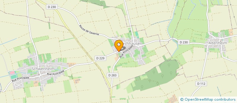 localisation de l'entreprise ASSOCIATION DU FOYER DE FURCHHAUSEN  FURCHHAUSEN