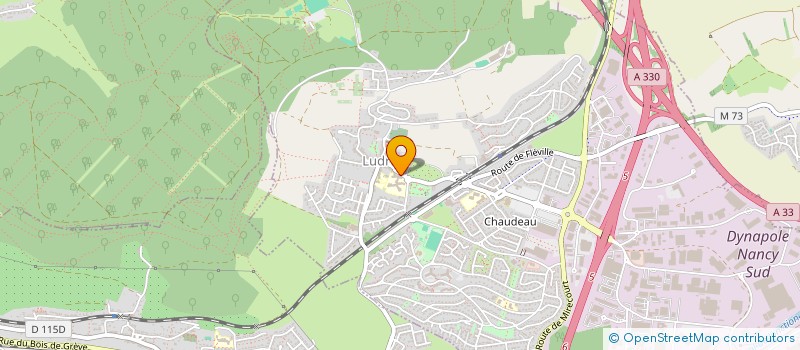 localisation de l'entreprise ASSOCIATION DU FOYER DE L AURORE  LUDRES