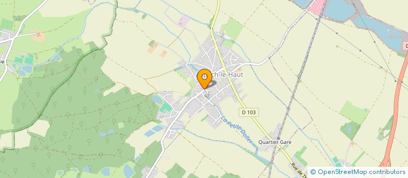 localisation de l'entreprise ASSOCIATION DU FOYER DE STEINBACH  STEINBACH