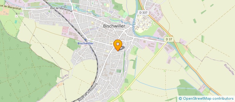 localisation de l'entreprise ASSOCIATION DU FOYER ST LEON  BISCHWILLER