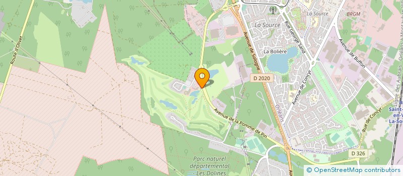 localisation de l'entreprise ASSOCIATION DU GOLF DE LIMERE à ARDON
