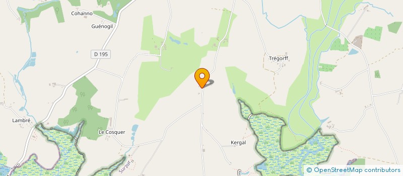 localisation de l'entreprise ASSOCIATION DU JARDIN A L'ASSIETTE  SURZUR