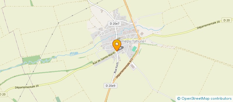 localisation de l'entreprise ASSOCIATION DU JUMELAGE SOMMEPY TAHURE WASSENACH  SOMMEPY-TAHURE