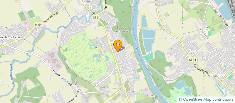 localisation de l'entreprise ASSOCIATION DU LOTISSEMENT DE LA MAISONNERAIE DU GOLF à SEILH