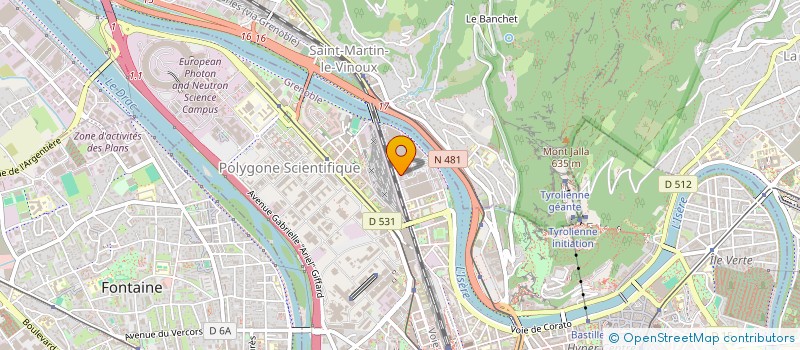 localisation de l'entreprise ASSOCIATION DU LYCEE SCHNEIDER ELECTRIC à GRENOBLE