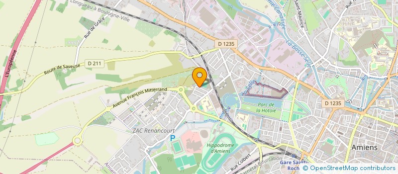 localisation de l'entreprise ASSOCIATION DU LYS NOIR  AMIENS