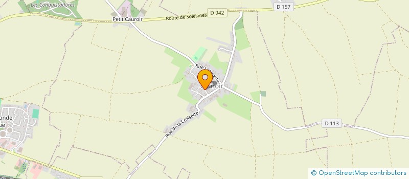 localisation de l'entreprise ASSOCIATION DU MARCHE AUX BESTIAUX DU CATEAU à CAUROIR