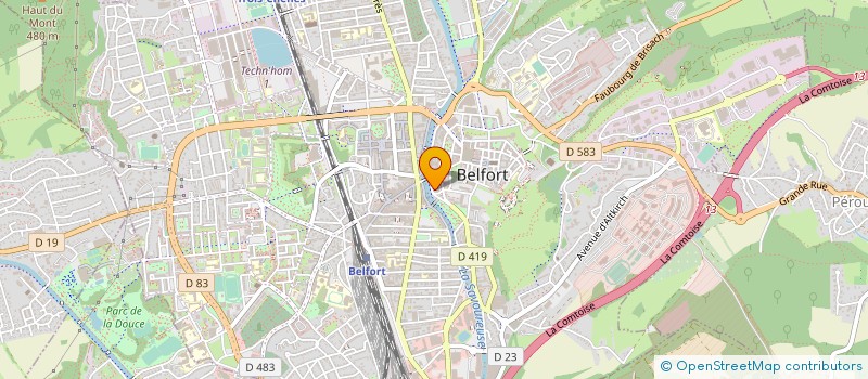 localisation de l'entreprise ASSOCIATION DU MARCHE AUX FLEURS BELFLORISSIMO à BOTANS