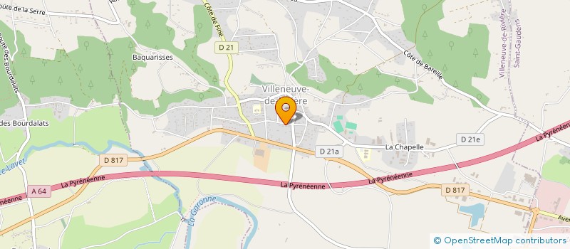 localisation de l'entreprise ASSOCIATION DU MARCHE DE LABARTHE-INARD  LABARTHE-INARD