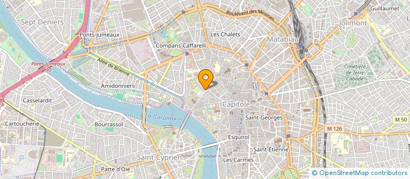 localisation de l'entreprise ASSOCIATION DU MASTER 2 COLLECTIVITES TERRITORIALES  TOULOUSE