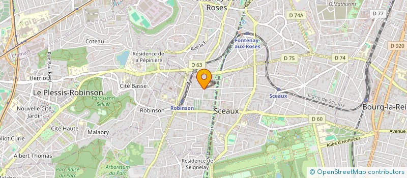 localisation de l'entreprise ASSOCIATION DU MASTER 2 PROFESSIONS JUDICIAIRES - DROIT PROCESSUEL UNIVERSITE PARIS-SACLAY à SCEAUX