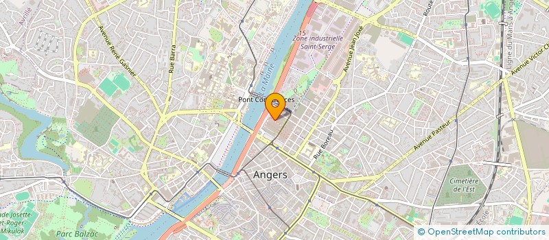 localisation de l'entreprise ASSOCIATION DU MASTER DE DROIT DES AFFAIRES DE L'UNIVERSITE D'ANGERS à ANGERS