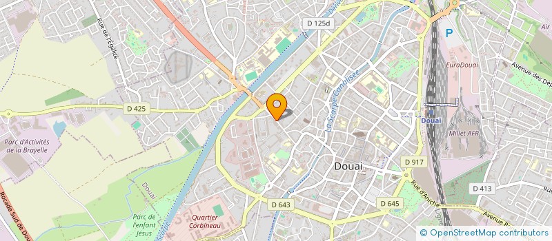 localisation de l'entreprise ASSOCIATION DU MASTER DROIT DE L'ENTREPRISE DE DOUAI à DOUAI