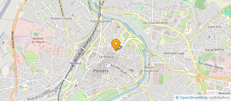 localisation de l'entreprise ASSOCIATION DU MASTER DROIT DE LA PROPRIETE INTELLECTUELLE DE POITIERS  POITIERS