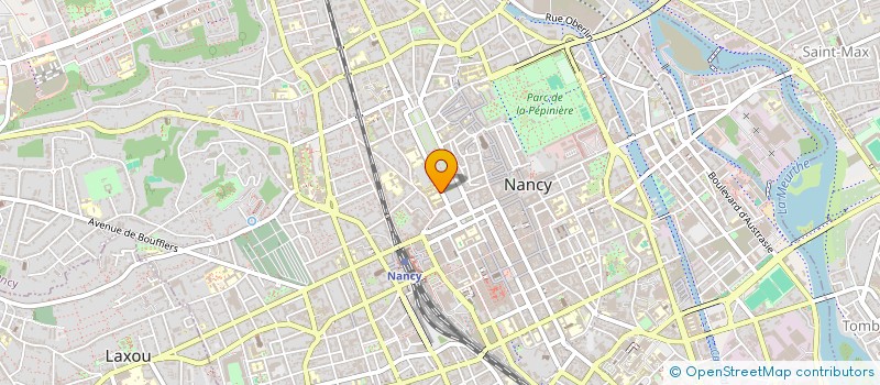 localisation de l'entreprise ASSOCIATION DU MASTER DROIT SOCIAL DE NANCY (MDS NANCY)  NANCY