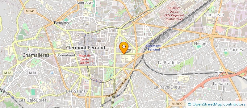 localisation de l'entreprise ASSOCIATION DU MASTER GESTION INTERCULTURELLE DES RESSOURCES HUMAINES (GIRH)  CLERMONT-FERRAND