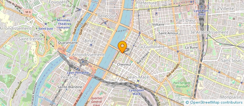 localisation de l'entreprise ASSOCIATION DU MASTER JURISTE D'AFFAIRES, ETHIQUE ET COMPLIANCE  LYON