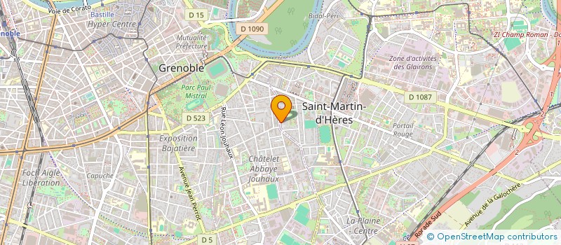 localisation de l'entreprise ASSOCIATION DU MILLESIME à SAINT-MARTIN-D'HERES