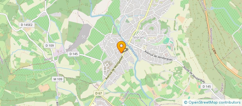 localisation de l'entreprise ASSOCIATION DU MOMENT  TEYRAN