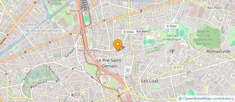 localisation de l'entreprise ASSOCIATION DU MULTIMEDIA JEUNESSE à LE PRE-SAINT-GERVAIS