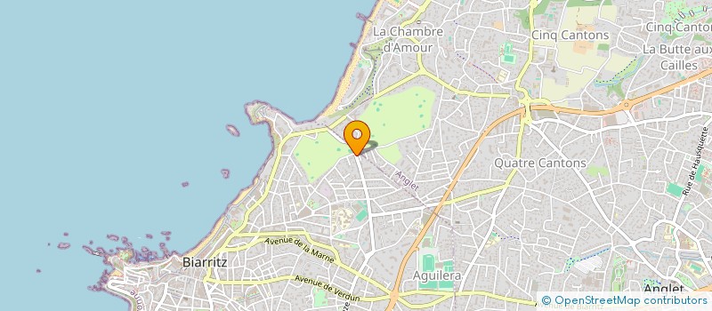 localisation de l'entreprise ASSOCIATION DU MUR DU GAZ à BIARRITZ