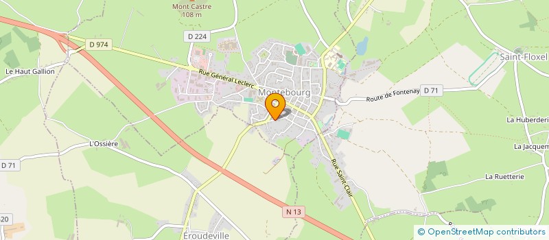 localisation de l'entreprise ASSOCIATION DU MUSEE DU LAIT  MONTEBOURG