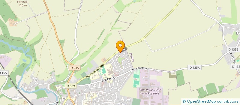 localisation de l'entreprise ASSOCIATION DU PARC SAINT LOUIS  MONTDIDIER