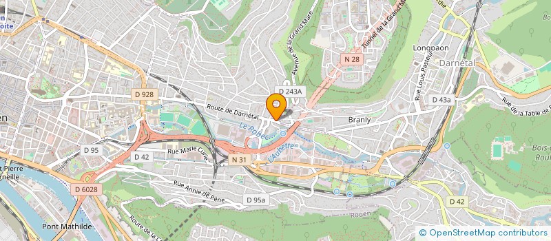 localisation de l'entreprise ASSOCIATION DU PATRIMOINE CULTURELLE  ROUEN