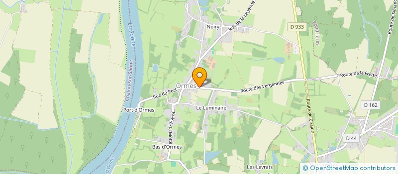 localisation de l'entreprise ASSOCIATION DU PATRIMOINE DE LA FRETTE, ORMES ET SIMANDRE  ORMES